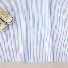 Load image into Gallery viewer, しStripe (White x Navy Blue)
