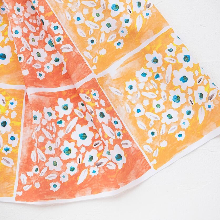 Scarf Flower(Orange)