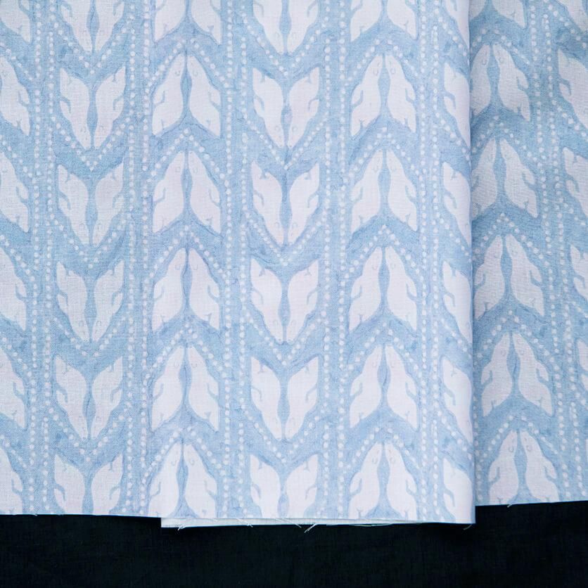 Swimming Polar Bear(BlueGray)