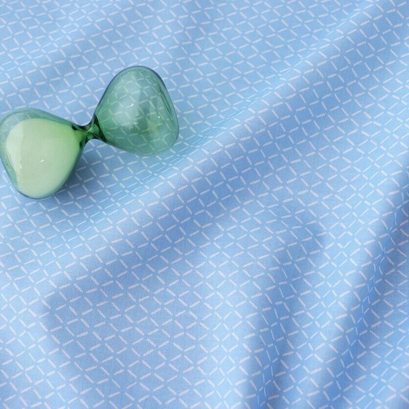 quilted coat(Light Blue)