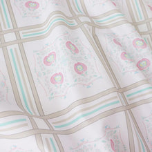Load image into Gallery viewer, Lattice and flower decoration(Pink&amp;Beige)
