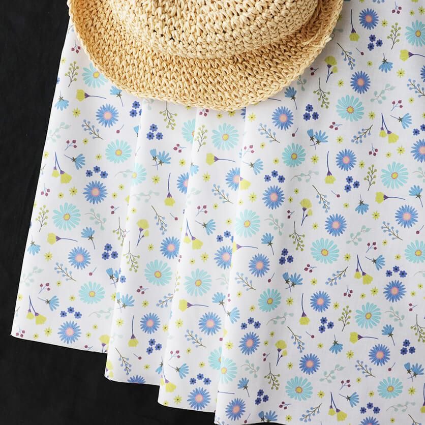 Cheerful Flowers(Blue)