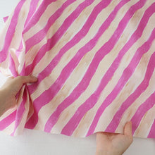 Load image into Gallery viewer, New Retro Diagonal Stripe(Pink&amp;Beige)
