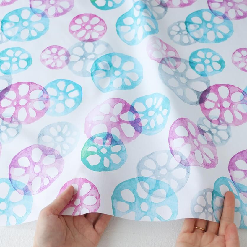 lotus root big(Blue&Purple)