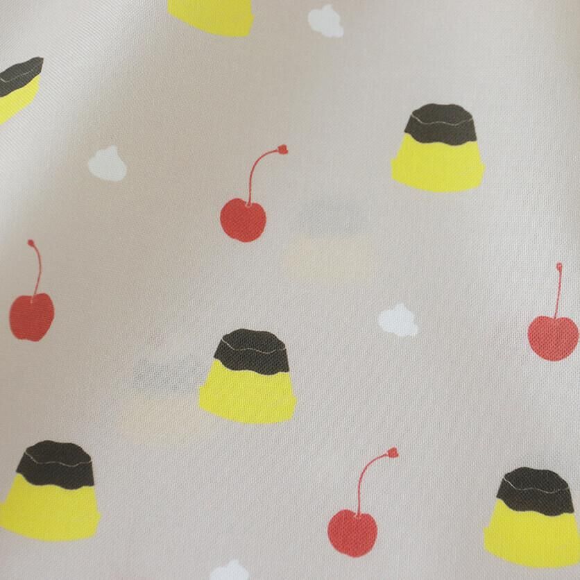 Pudding, whip, cherry(Beige)