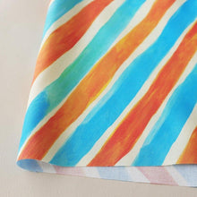 Load image into Gallery viewer, New Retro Diagonal Stripe(Blue&amp;Orange)
