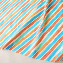 Load image into Gallery viewer, New Retro Diagonal Stripe(Blue&amp;Orange)
