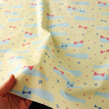 Load image into Gallery viewer, Whales and Ribbons(CreamYellow)
