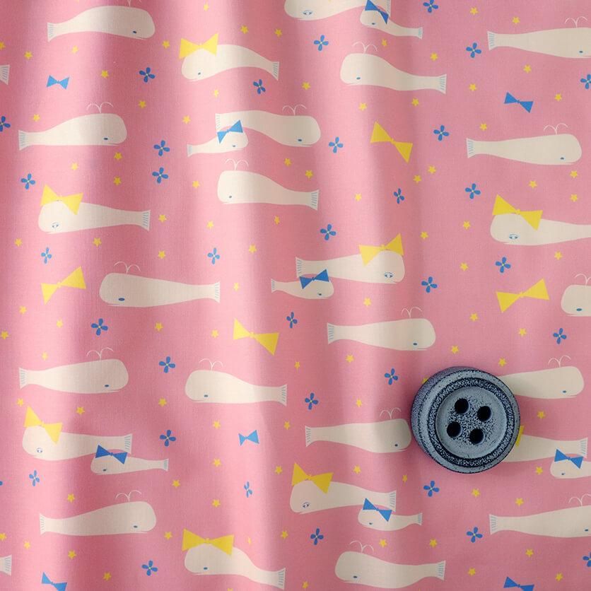 Whales and Ribbons(Pink)
