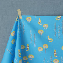 Load image into Gallery viewer, Flowers and Foxes(Blue)
