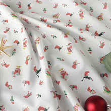 Load image into Gallery viewer, Santa and the Black Cats(White)
