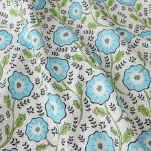 Load image into Gallery viewer, Dahlia and polka dots(Blue)
