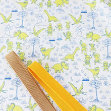 Load image into Gallery viewer, If I could live with dinosaurs(White&amp;LimeGreen)
