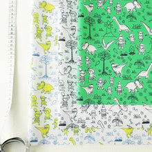 Load image into Gallery viewer, If I could live with dinosaurs(White&amp;LimeGreen)
