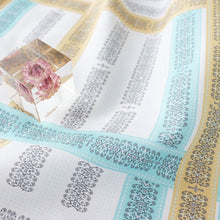 Load image into Gallery viewer, Lace ribbon(Blue&amp;Beige)
