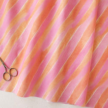 Load image into Gallery viewer, New Retro Diagonal Stripe(Pink&amp;Orange)
