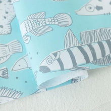 Load image into Gallery viewer, school of fish(Light Blue)
