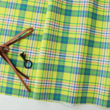 Load image into Gallery viewer, Spring-colored tartan plaid(Green)
