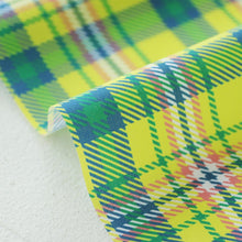 Load image into Gallery viewer, Spring-colored tartan plaid(Green)
