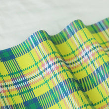 Load image into Gallery viewer, Spring-colored tartan plaid(Green)
