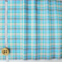 Load image into Gallery viewer, Spring-colored tartan plaid(Blue)
