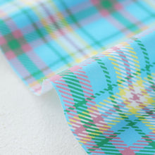 Load image into Gallery viewer, Spring-colored tartan plaid(Blue)
