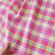 Load image into Gallery viewer, Summer-colored tartan plaid(Pink)
