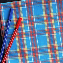 Load image into Gallery viewer, Autumn-colored tartan plaid(Blue&amp;Red)
