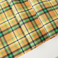 Load image into Gallery viewer, Winter-colored tartan plaid(Orange)
