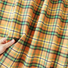 Load image into Gallery viewer, Winter-colored tartan plaid(Orange)
