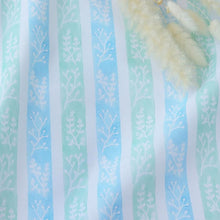 Load image into Gallery viewer, botanical_stripe(BlueGreen)
