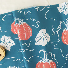 Load image into Gallery viewer, Playful Pumpkin Vines(NavyBlue)
