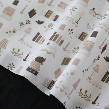Load image into Gallery viewer, Books, cats, lampshades(Sepia)
