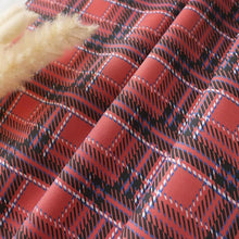 Load image into Gallery viewer, tartan fall scenery(Red)
