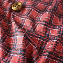 Load image into Gallery viewer, tartan fall scenery(Red)
