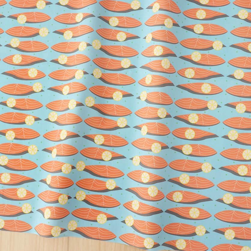 Meuniere of Salmon(Blue)