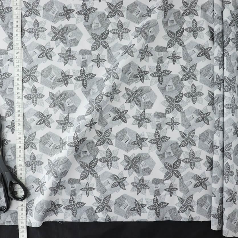 white camellia(Gray)