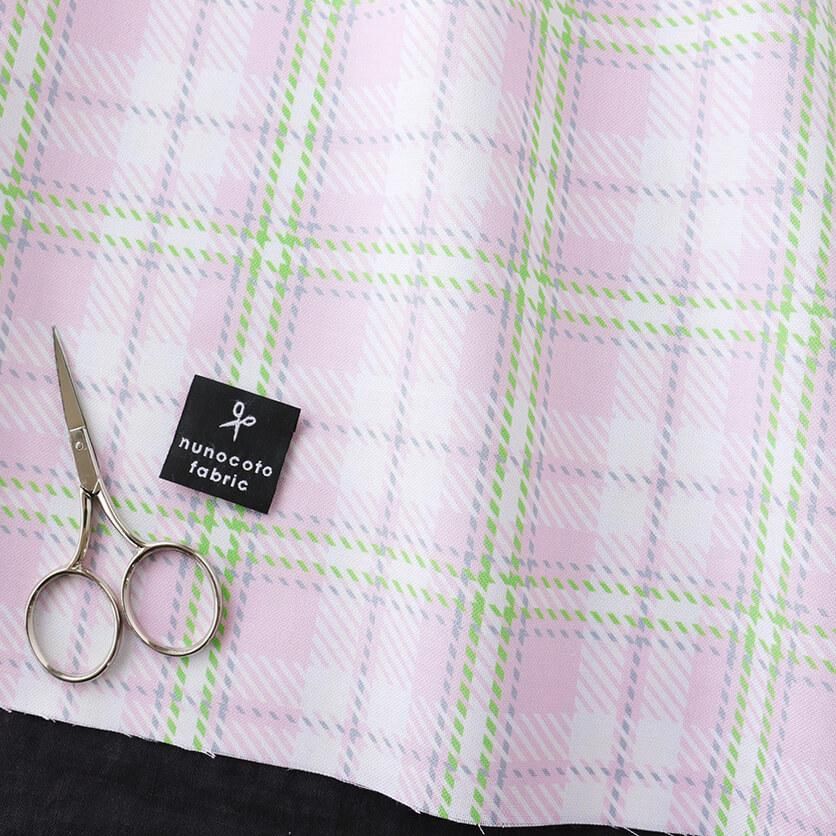 tartan check of spring color(Pink)