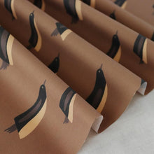 Load image into Gallery viewer, penguins swim big(Brown)
