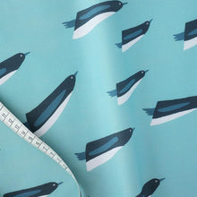 Load image into Gallery viewer, penguins swim big(Turquoise)
