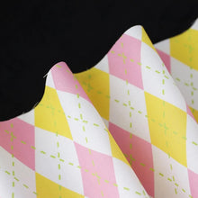 Load image into Gallery viewer, Argyle(Pink&amp;Yellow)
