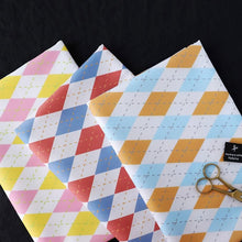 Load image into Gallery viewer, Argyle(Pink&amp;Yellow)
