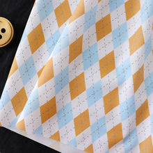 Load image into Gallery viewer, Argyle(Brown&amp;Light Blue)
