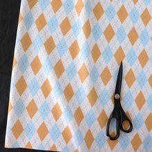 Load image into Gallery viewer, Argyle(Brown&amp;Light Blue)
