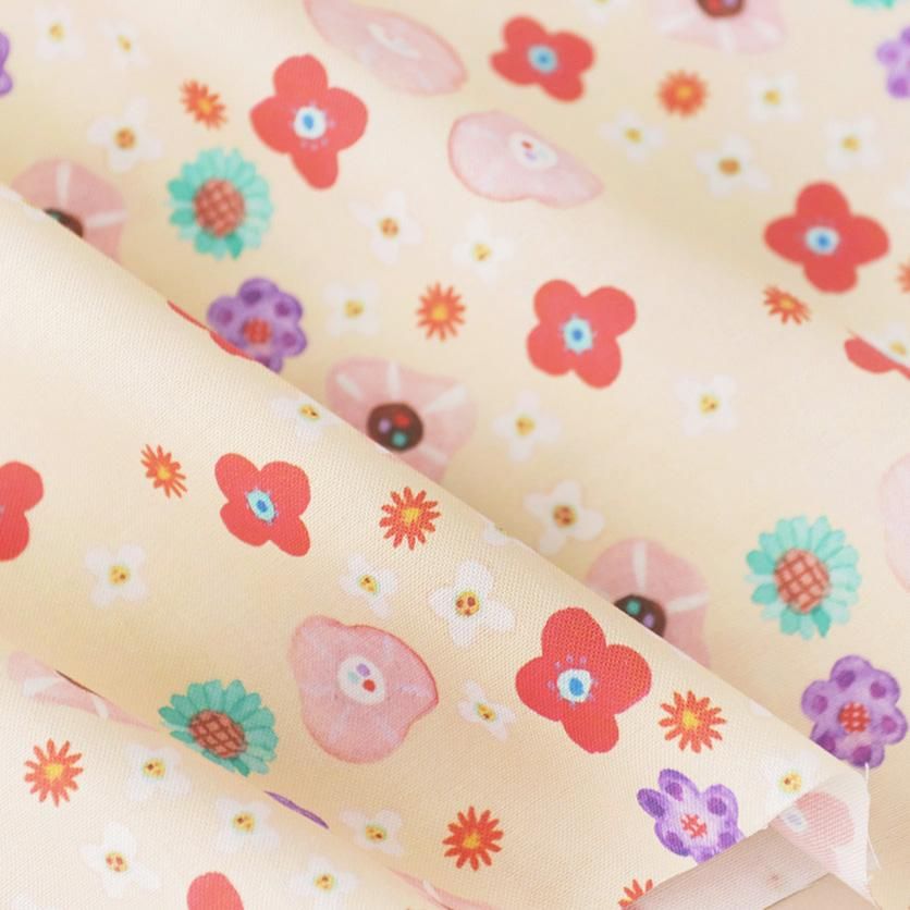 Flowers like sugar candy(Cream)