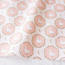 Load image into Gallery viewer, Duck and Small Flower Wreath(CoralPink)
