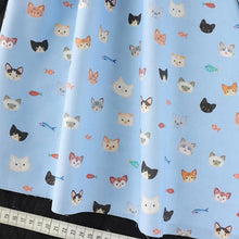 Load image into Gallery viewer, Cat faces(Blue)
