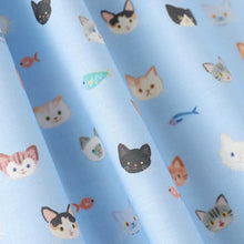 Load image into Gallery viewer, Cat faces(Blue)

