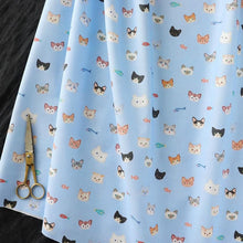 Load image into Gallery viewer, Cat faces(Blue)
