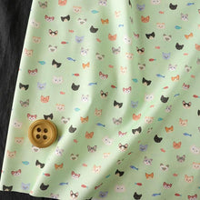 Load image into Gallery viewer, Cat faces(Green)
